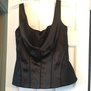 White House Black Market | Draped neck top